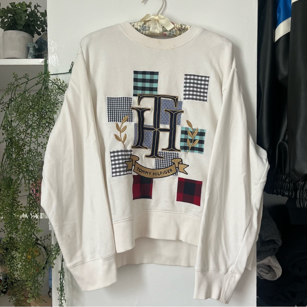 Tommy Hilfiger Patchwork Crewneck